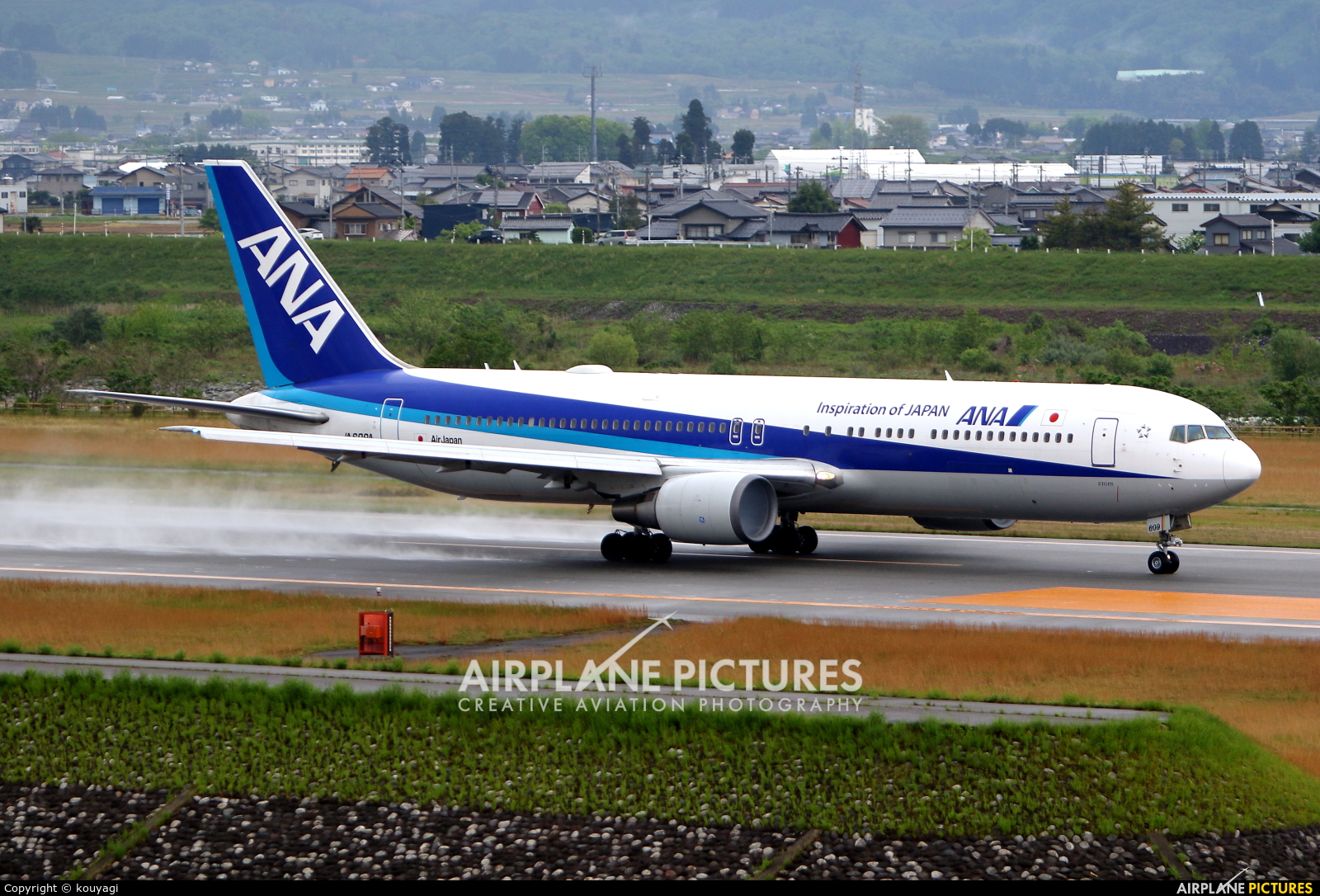 ANA - All Nippon Airways JA609A aircraft at Toyama
