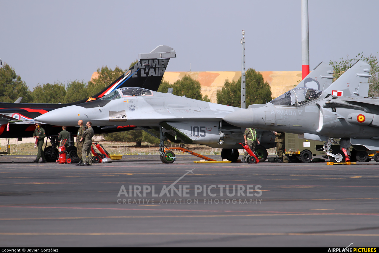 Poland - Air Force 105 aircraft at Albacete