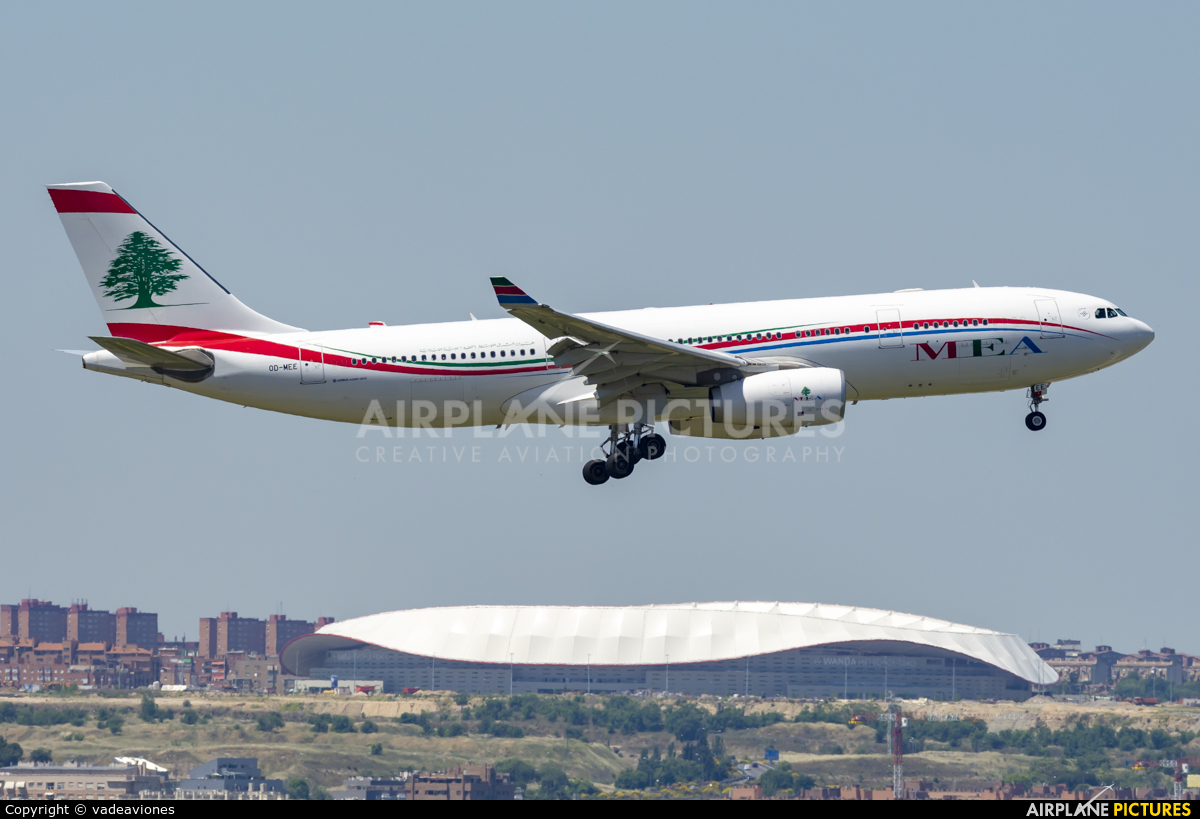 MEA - Middle East Airlines OD-MEE aircraft at Madrid - Barajas