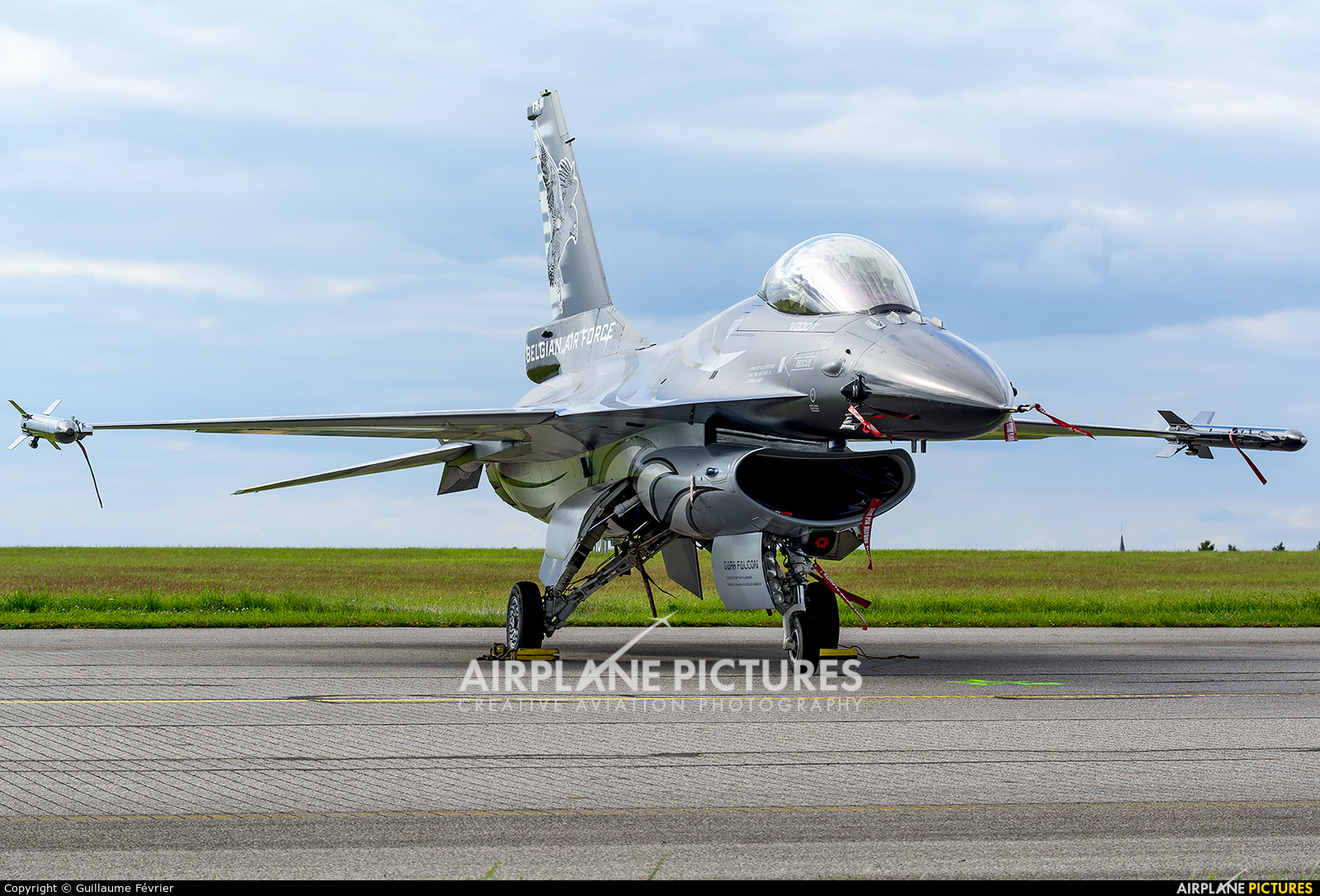 Belgium - Air Force FA-101 aircraft at Evreux Fauville