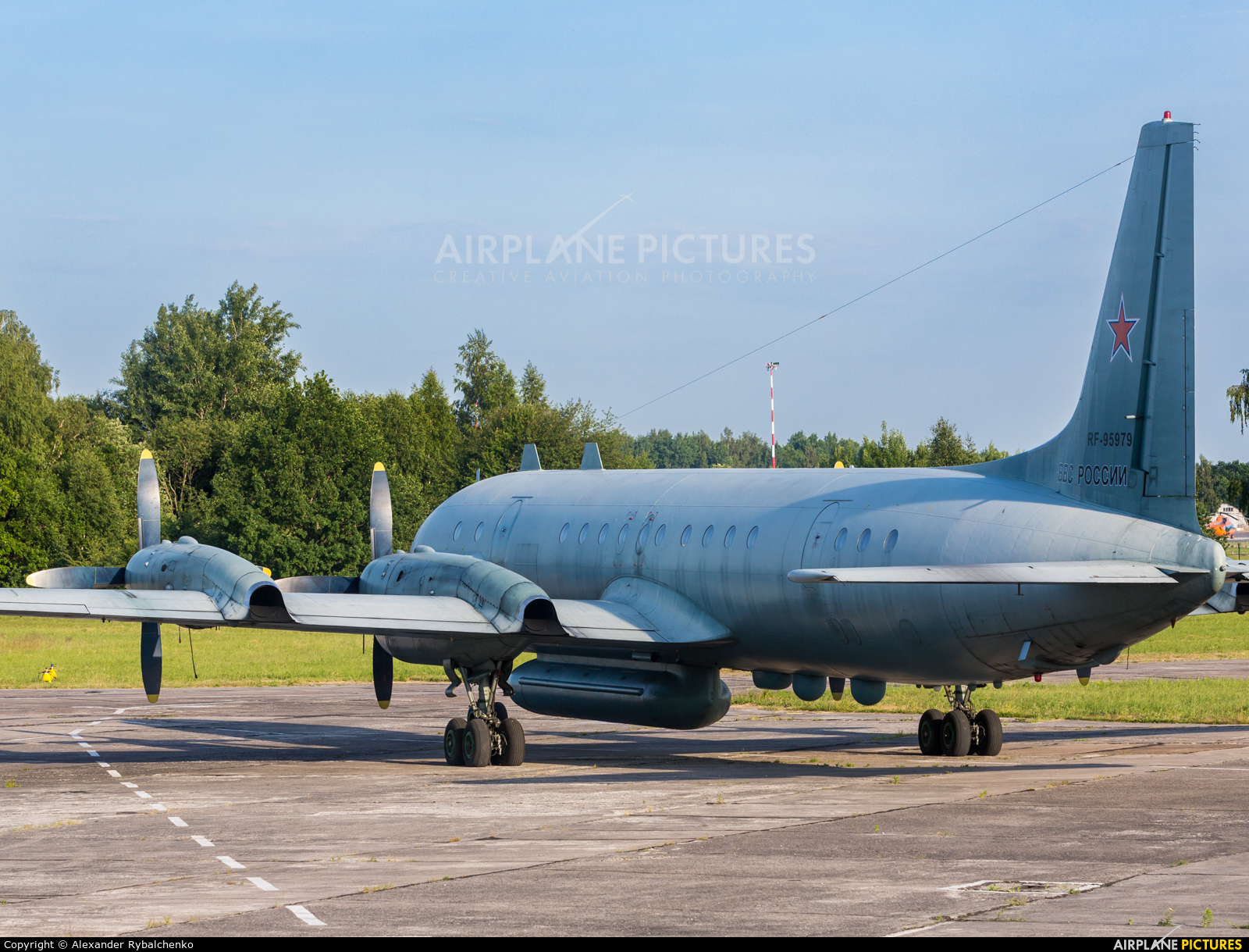 Russia - Air Force RF-95979 aircraft at Kaliningrad - Khrabrovo