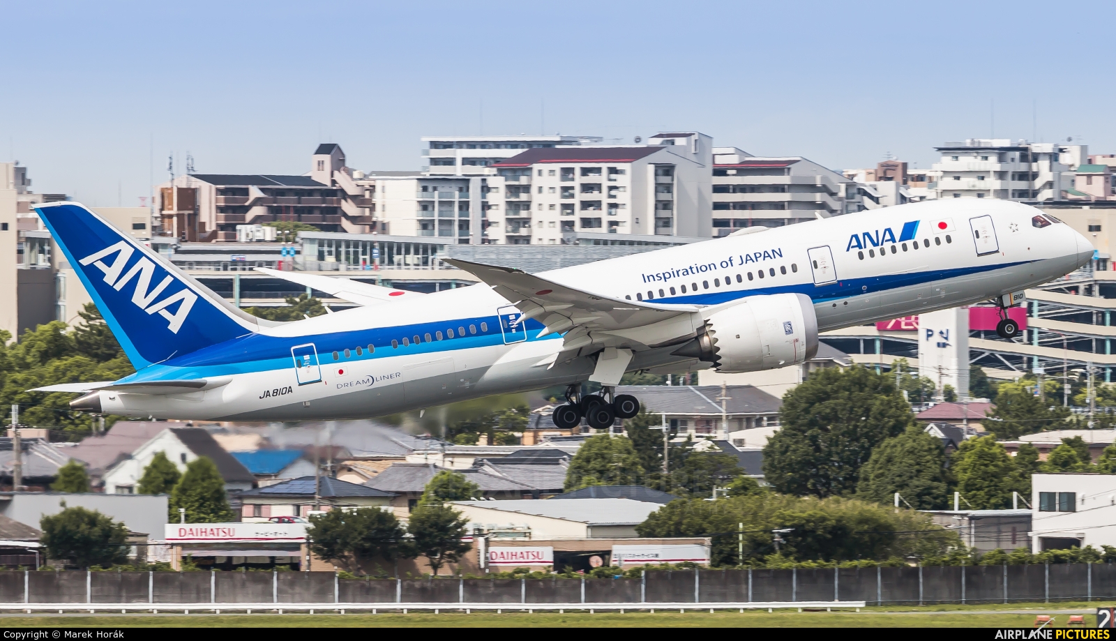 ANA - All Nippon Airways JA810A aircraft at Osaka - Itami Intl