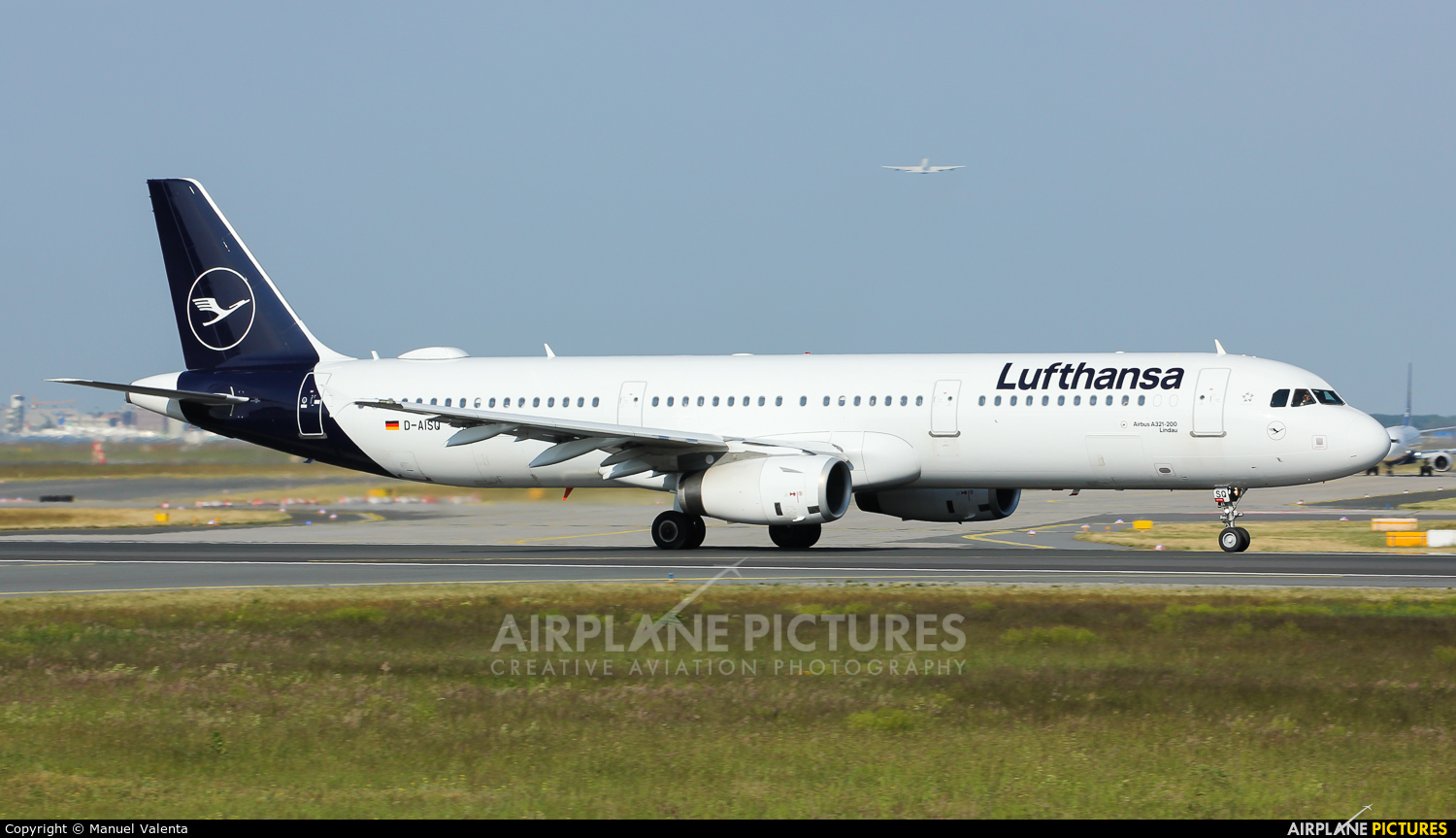 Lufthansa D-AISQ aircraft at Frankfurt