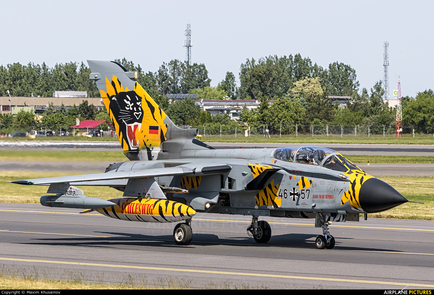 Germany - Air Force 46+57 aircraft at Poznań - Ławica