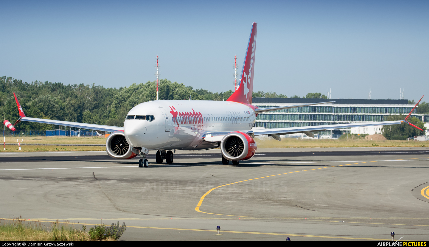Corendon Airlines TC-MKS aircraft at Warsaw - Frederic Chopin