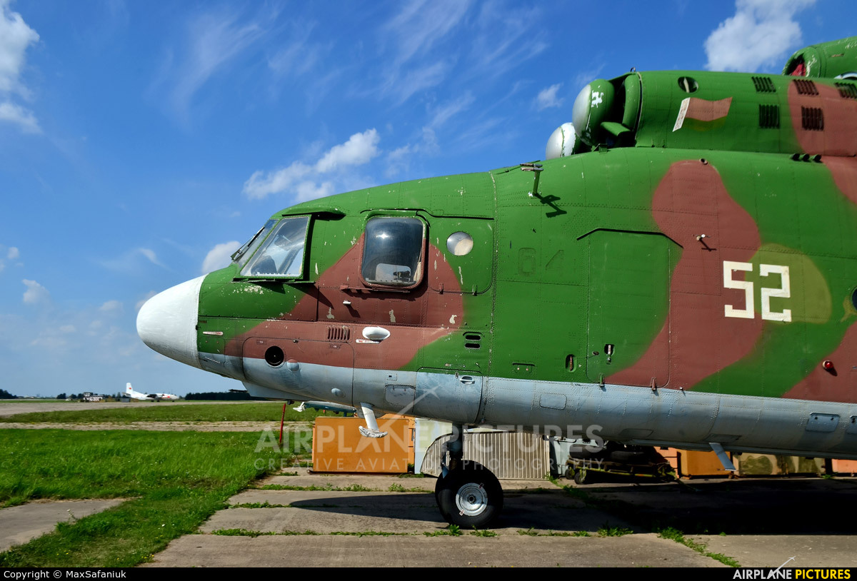 Belarus - Air Force 52 aircraft at Minsk Machulishchi