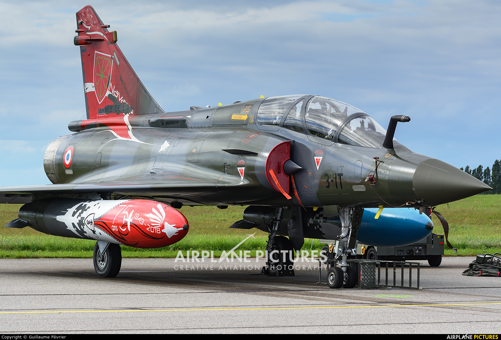 France - Air Force 3-IT aircraft at Evreux Fauville