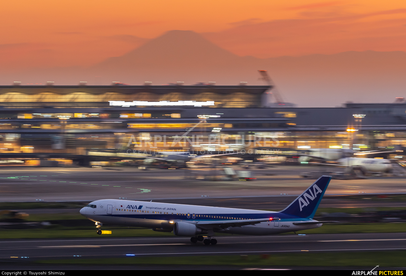 ANA - All Nippon Airways JA8342 aircraft at Tokyo - Haneda Intl