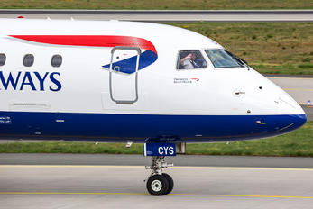 G-LCYS - British Airways - City Flyer Embraer ERJ-190 (190-100)