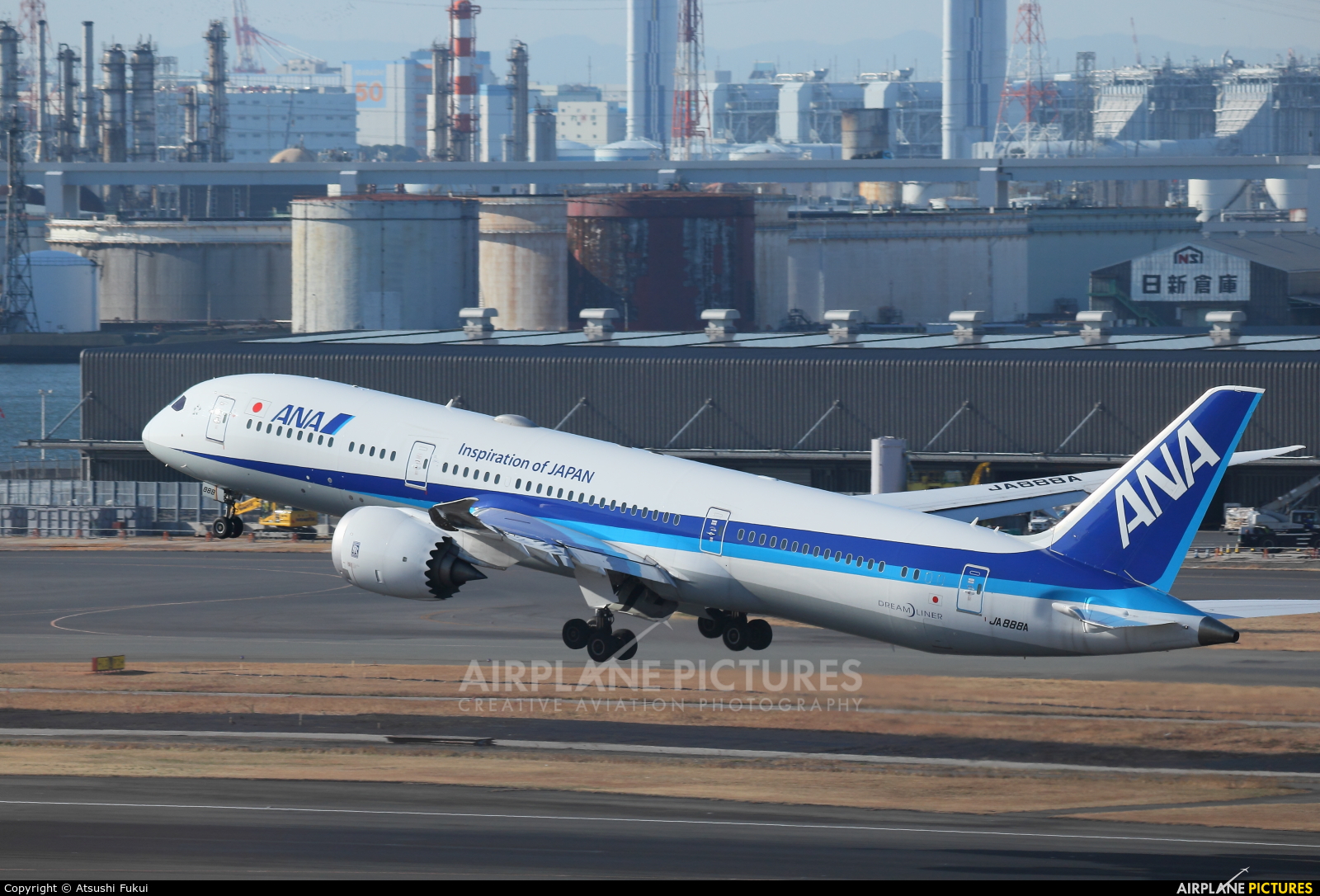 ANA - All Nippon Airways JA888A aircraft at Tokyo - Haneda Intl