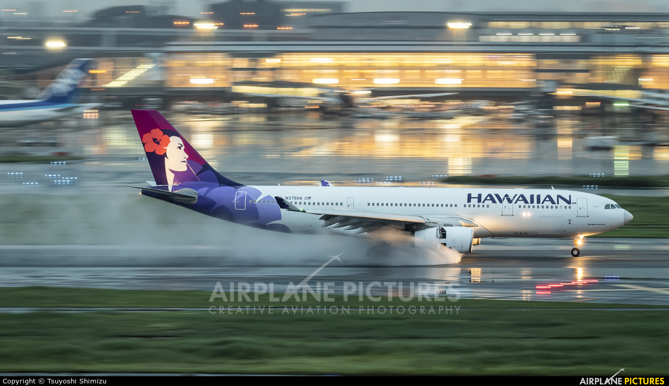 Hawaiian Airlines N375HA aircraft at Tokyo - Haneda Intl