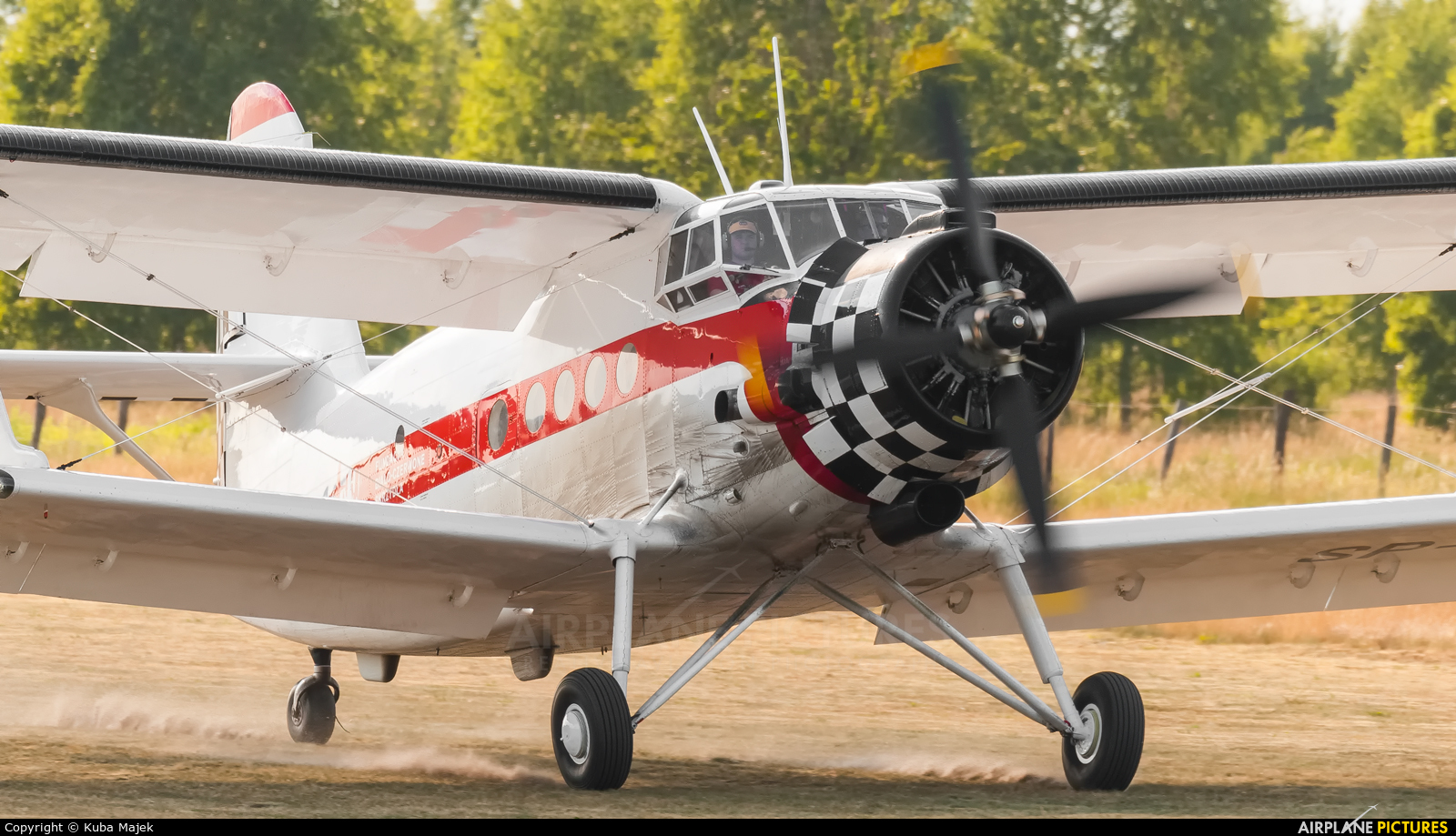 Fundacja Biało-Czerwone Skrzydła SP-KBA aircraft at Sobienie Królewskie