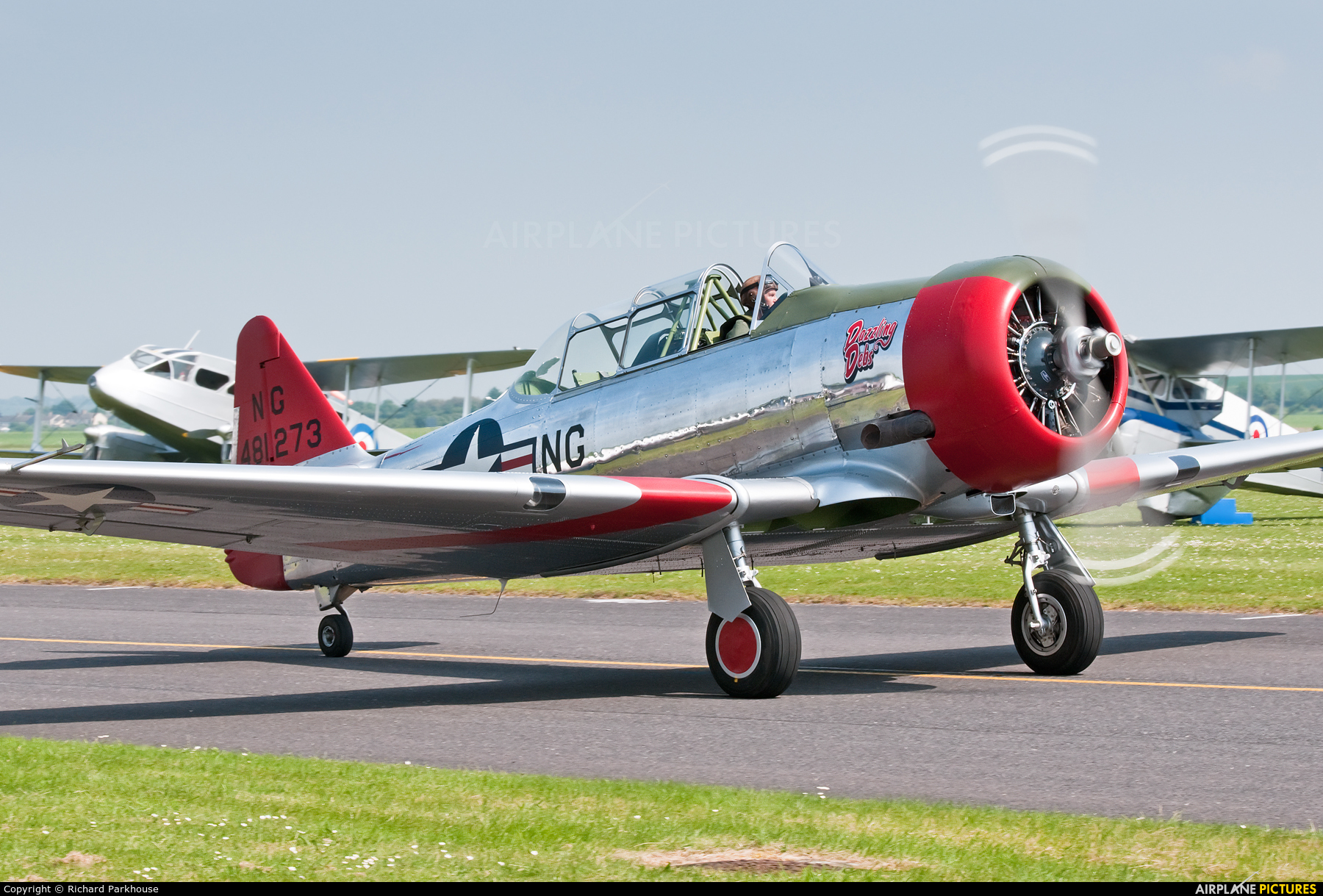 Private G-CJWE aircraft at Duxford