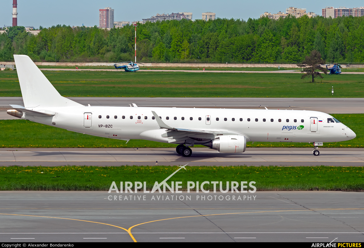 Ikar Airlines VP-BZC aircraft at St. Petersburg - Pulkovo