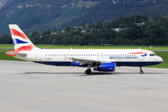 G-EUUE - British Airways Airbus A320