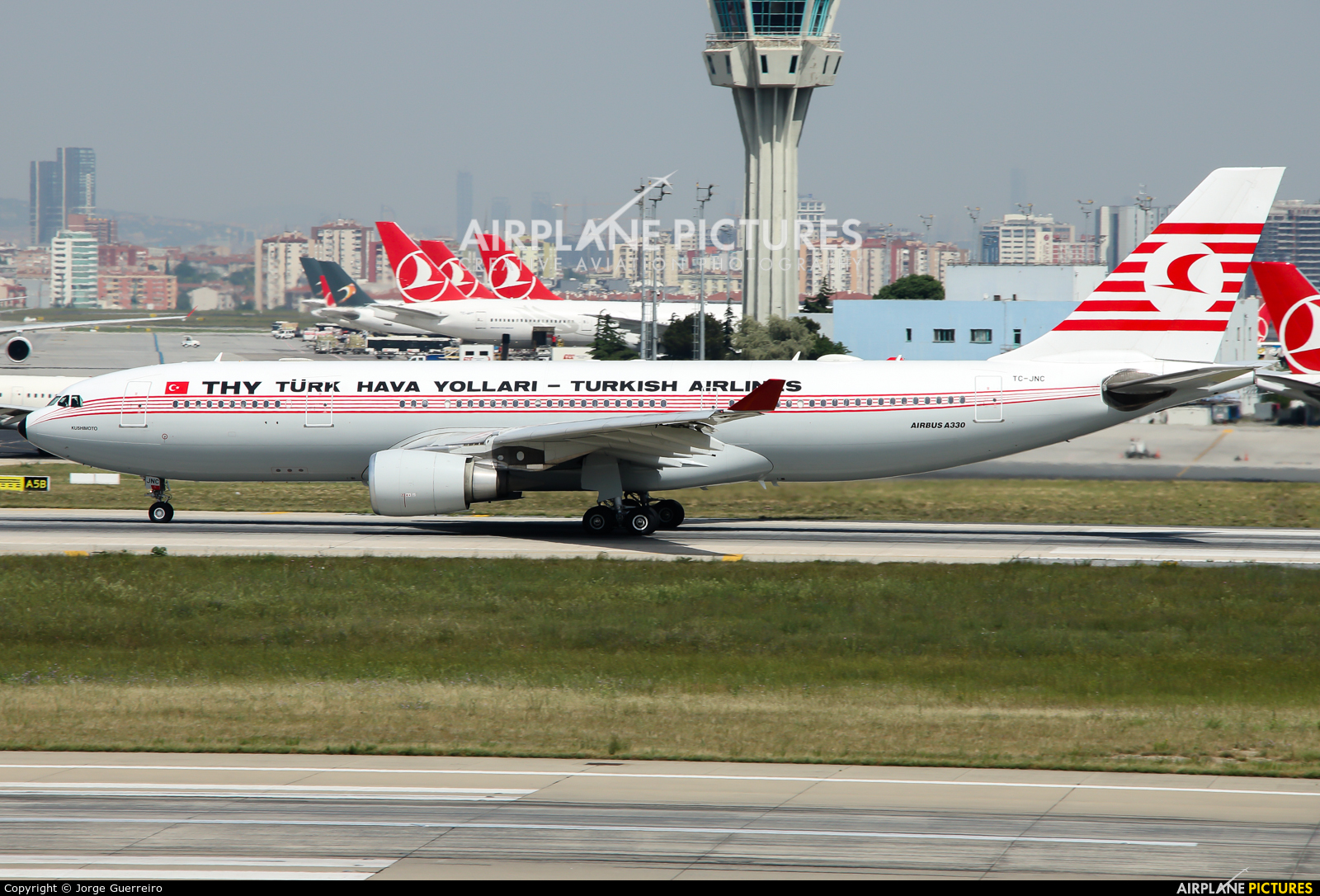 Turkish Airlines TC-JNC aircraft at Istanbul - Ataturk