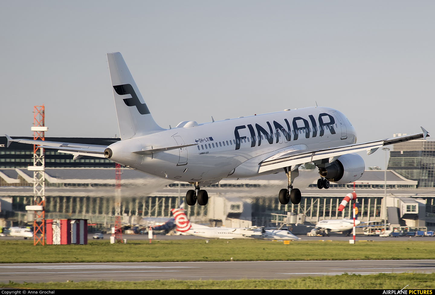 Finnair OH-LXI aircraft at Warsaw - Frederic Chopin