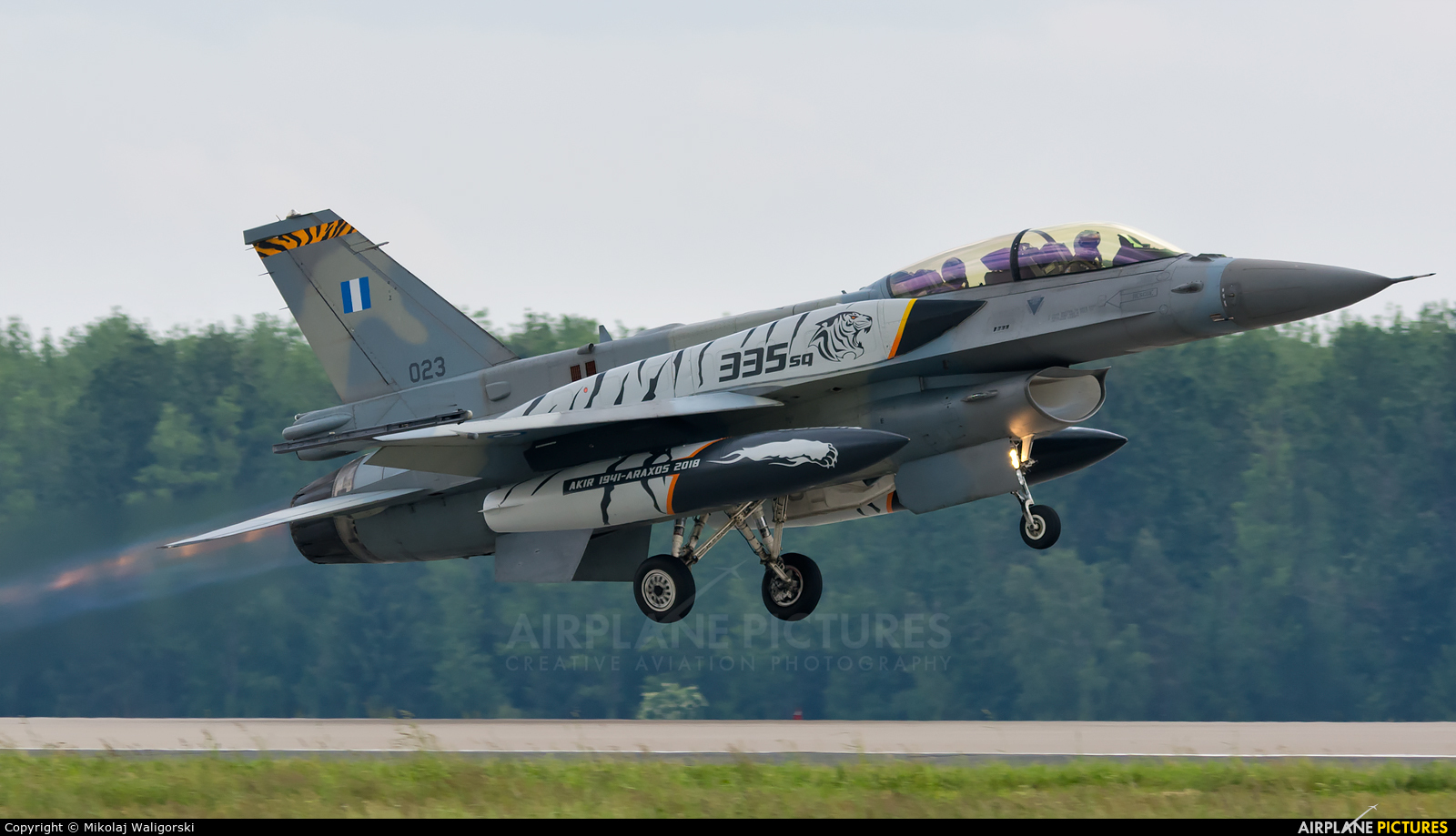 Greece - Hellenic Air Force 023 aircraft at Poznań - Krzesiny