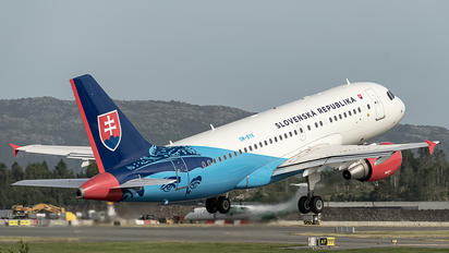 OM-BYK - Slovakia - Government Airbus A319 CJ