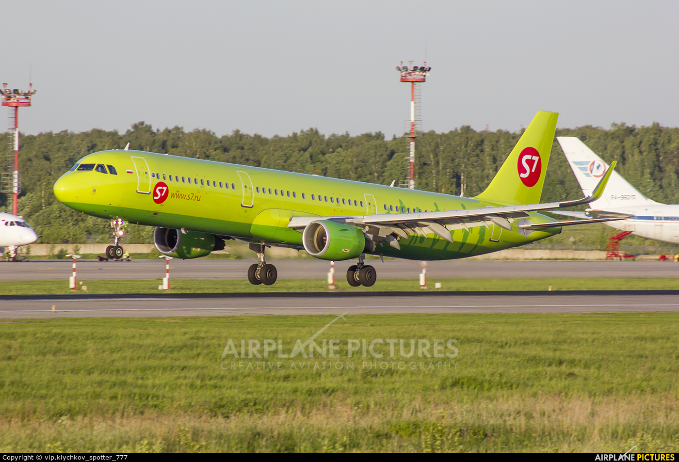 S7 Airlines VP-BPC aircraft at Moscow - Domodedovo