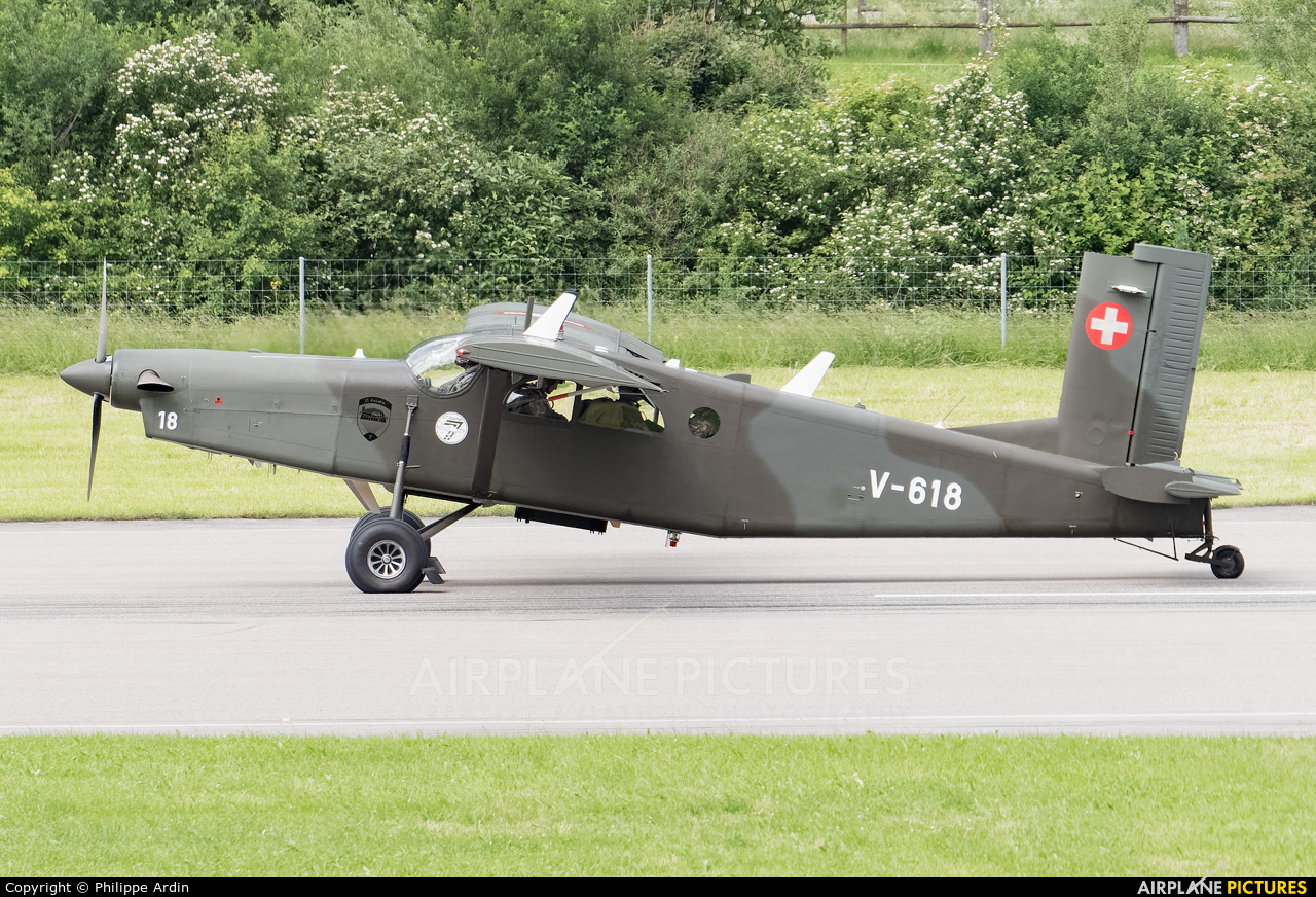 Switzerland - Air Force V-618 aircraft at Meiringen