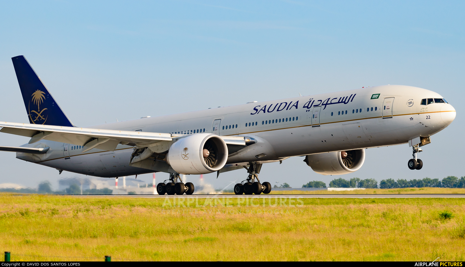 Saudi Arabian Airlines HZ-AK22 aircraft at Paris - Charles de Gaulle