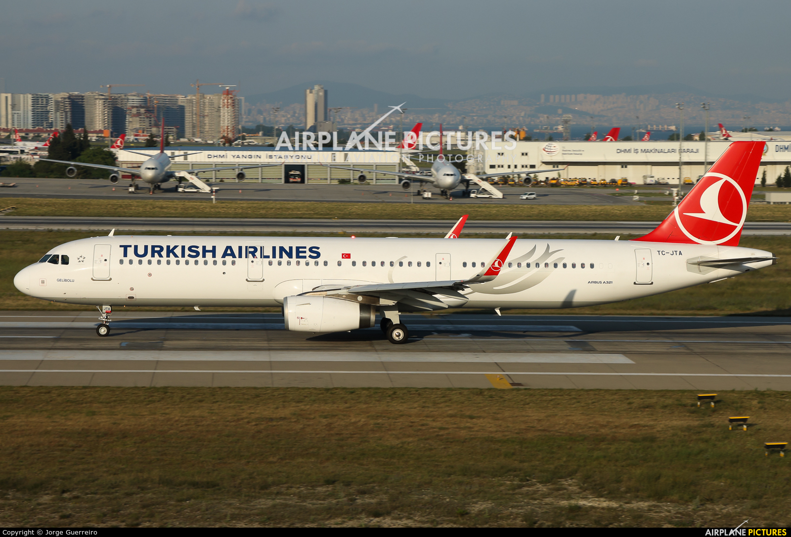 Turkish Airlines TC-JTA aircraft at Istanbul - Ataturk