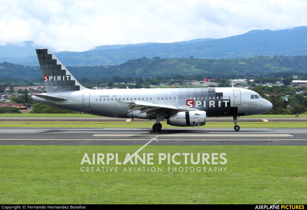 Spirit Airlines N512NK aircraft at San Jose - Juan Santamaría Intl