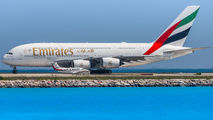 A6-EUM - Emirates Airlines Airbus A380 aircraft
