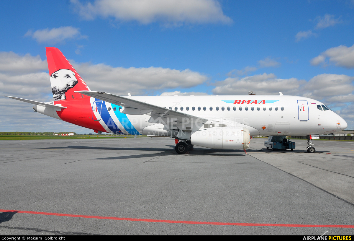 Yamal Airlines RA-89088 aircraft at Tyumen-Roschino