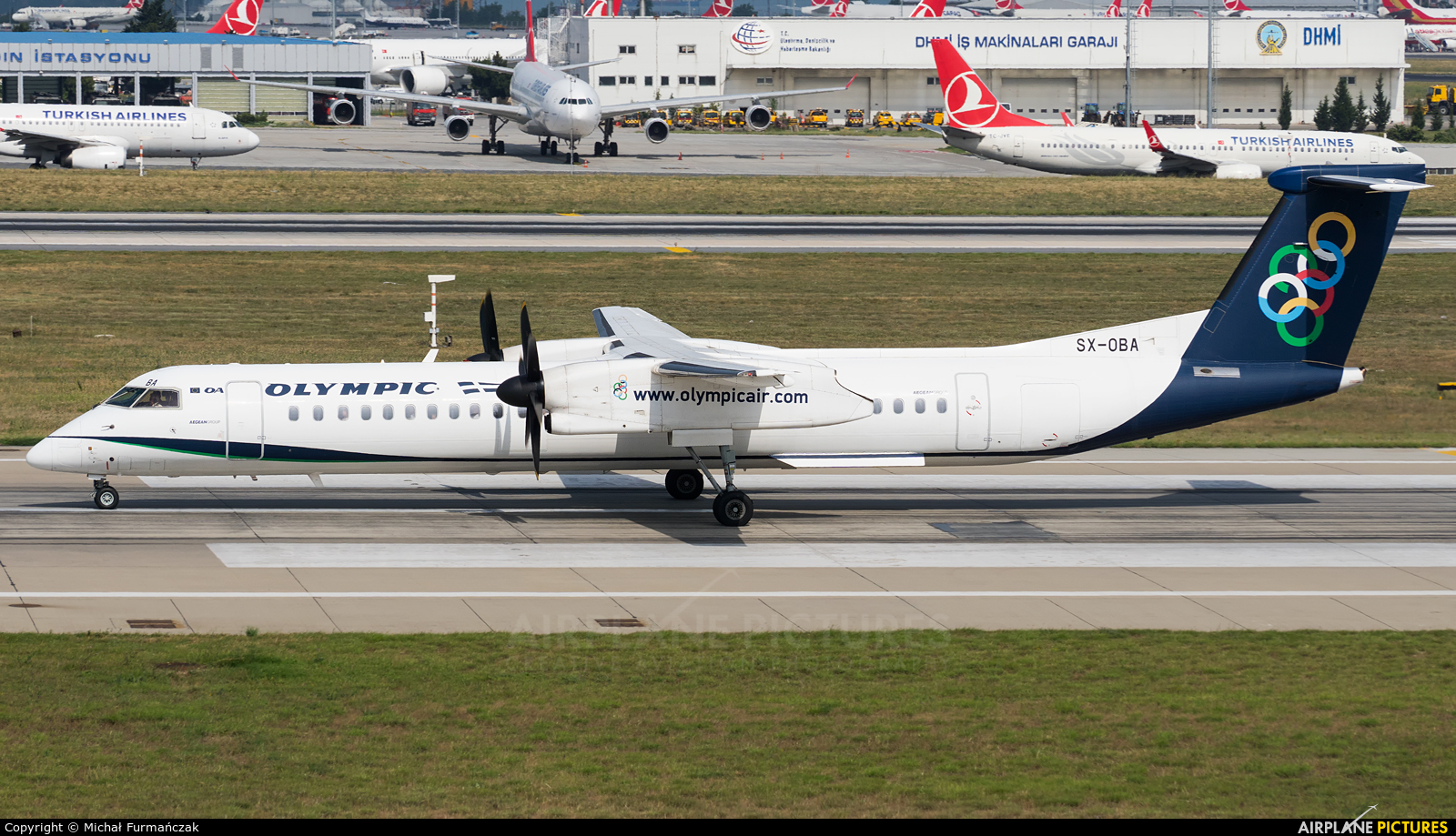 Olympic Airlines SX-OBA aircraft at Istanbul - Ataturk