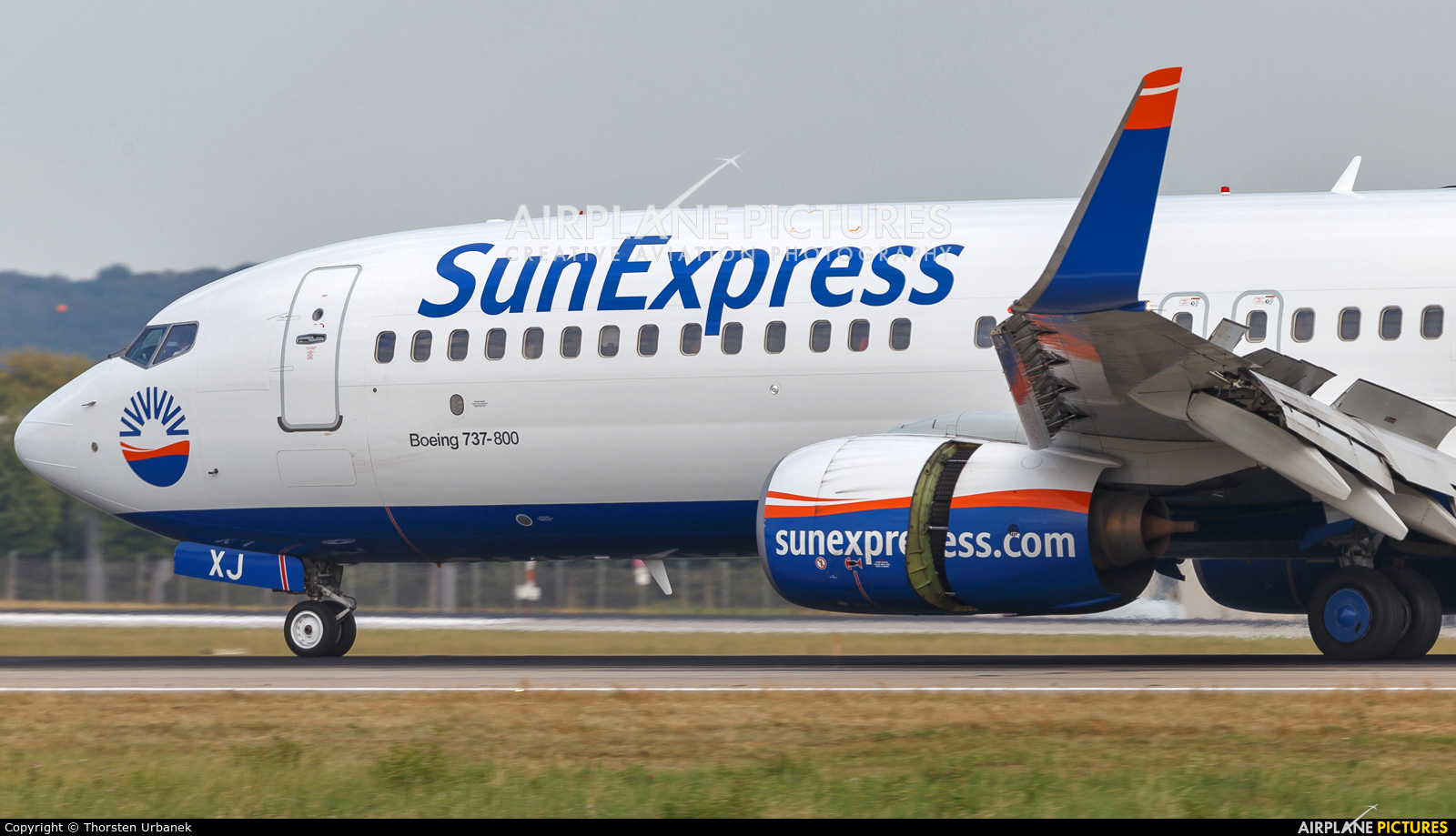 SunExpress Germany D-ASXJ aircraft at Düsseldorf