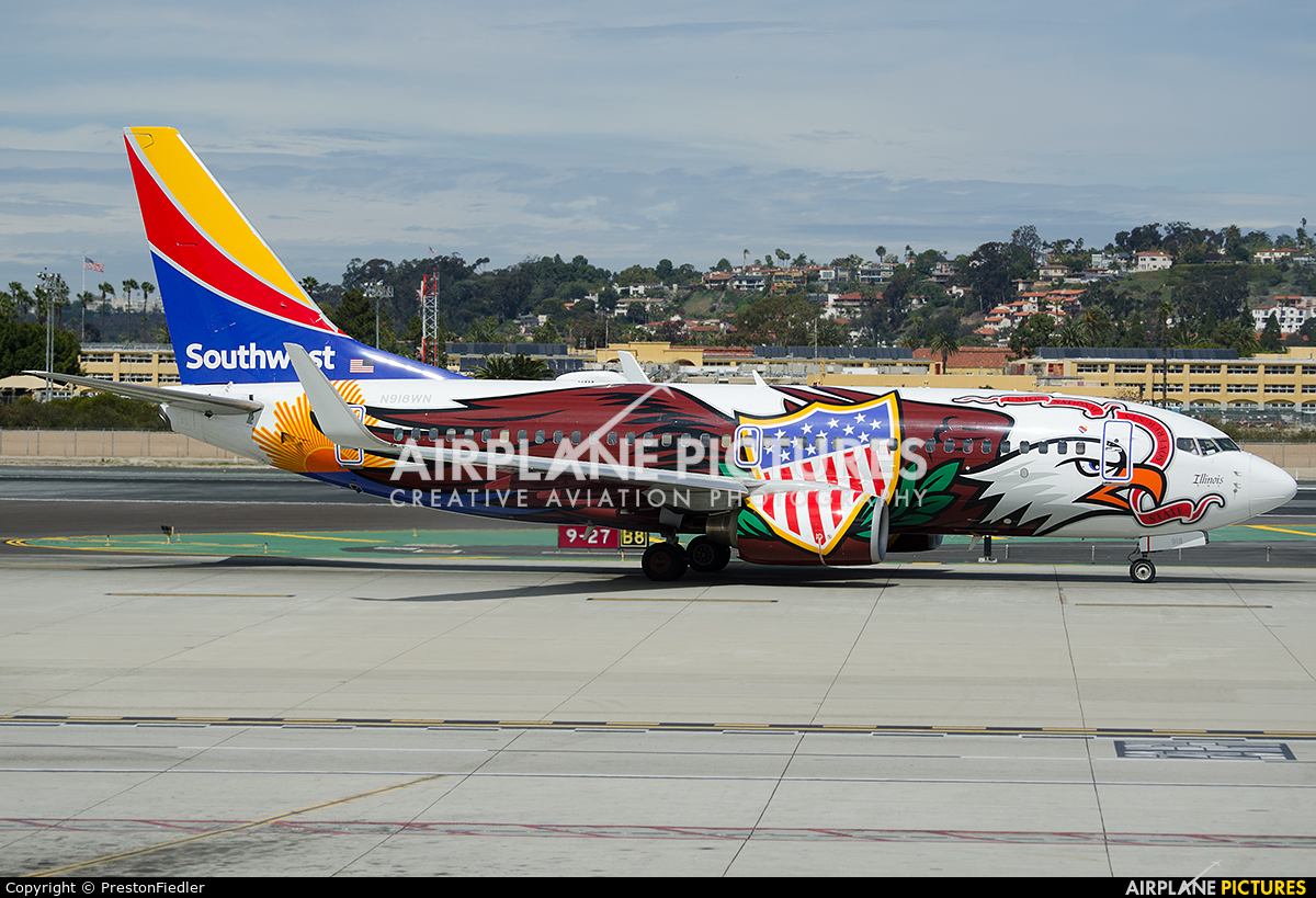 Southwest Airlines N918WN aircraft at San Diego - Lindbergh Field