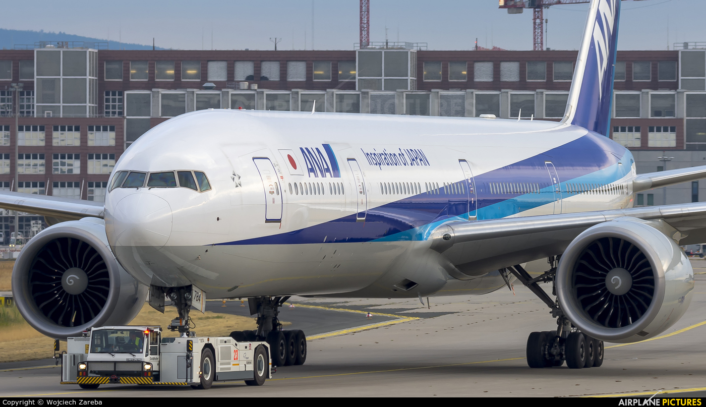 ANA - All Nippon Airways JA784A aircraft at Frankfurt