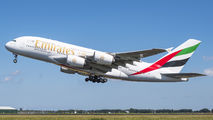 A6-EDL - Emirates Airlines Airbus A380 aircraft