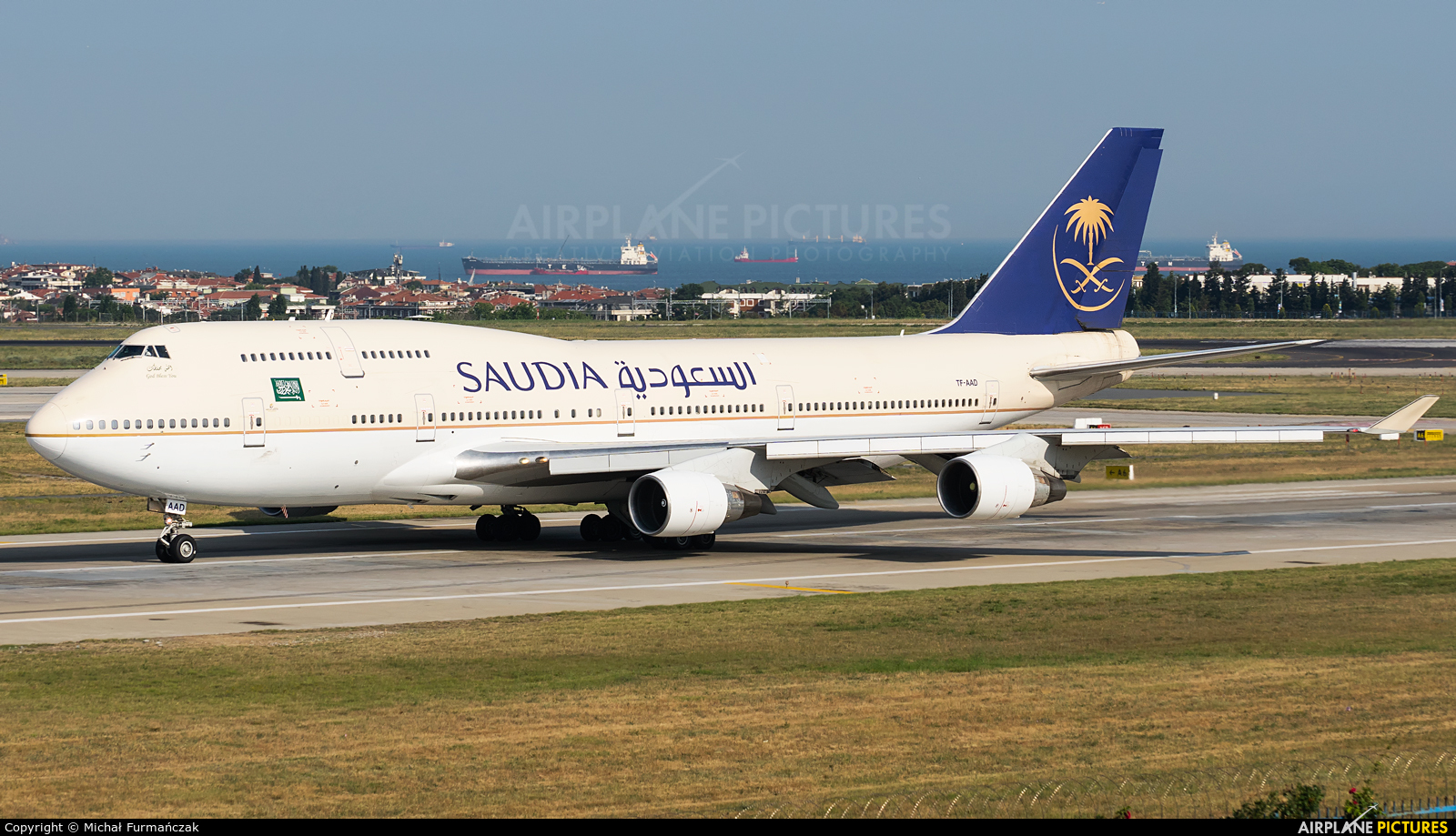 Saudi Arabian Airlines TF-AAD aircraft at Istanbul - Ataturk