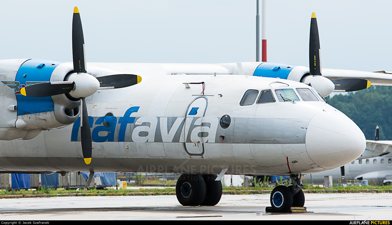 RAF Avia YL-RAA aircraft at Katowice - Pyrzowice