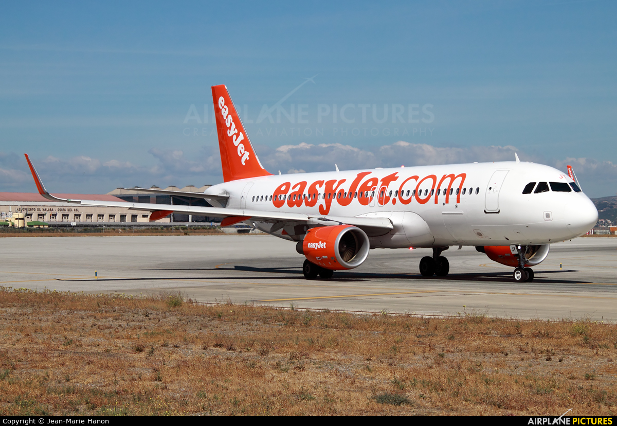 easyJet Europe OE-IJY aircraft at Málaga