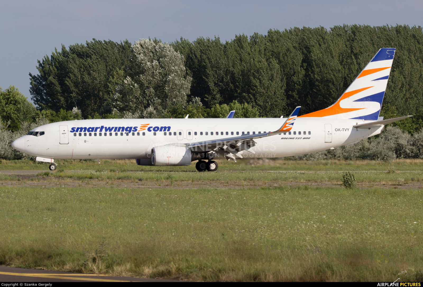 SmartWings OK-TVY aircraft at Debrecen Intl