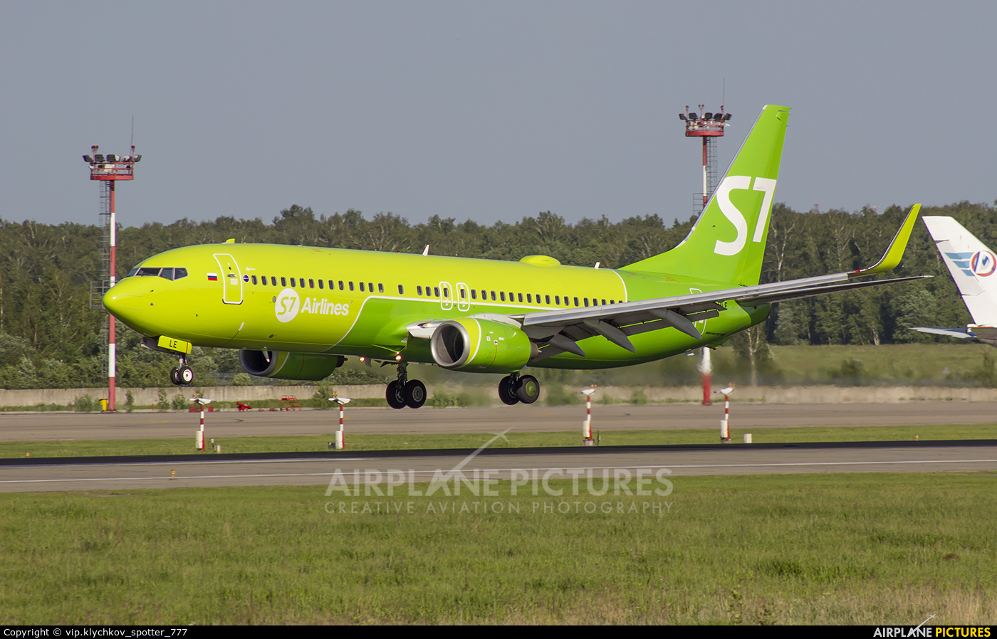 S7 Airlines VP-BLE aircraft at Moscow - Domodedovo