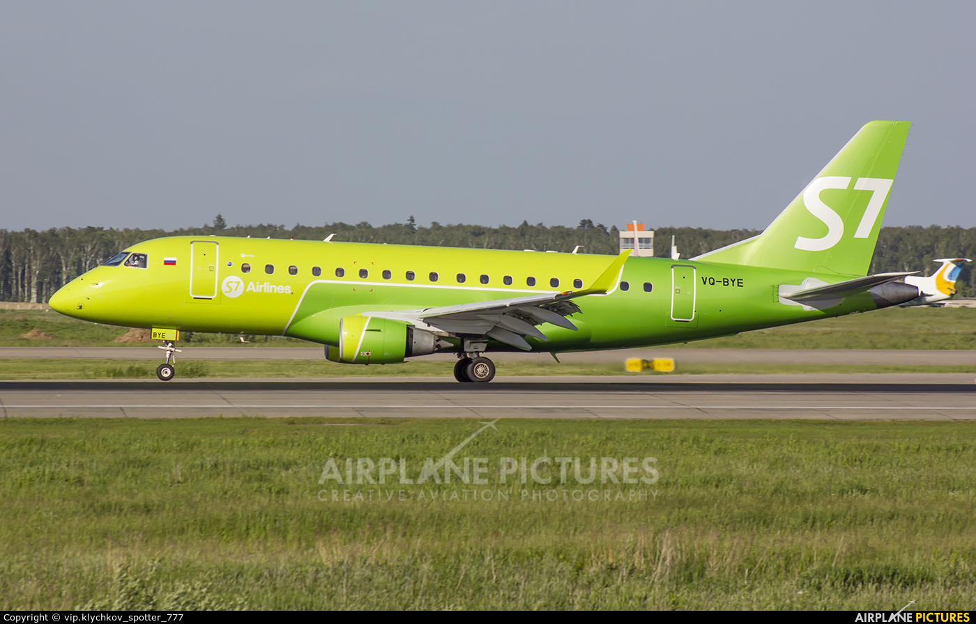 S7 Airlines VQ-BYE aircraft at Moscow - Domodedovo