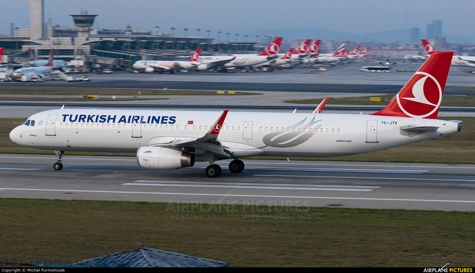 Turkish Airlines TC-JTK aircraft at Istanbul - Ataturk