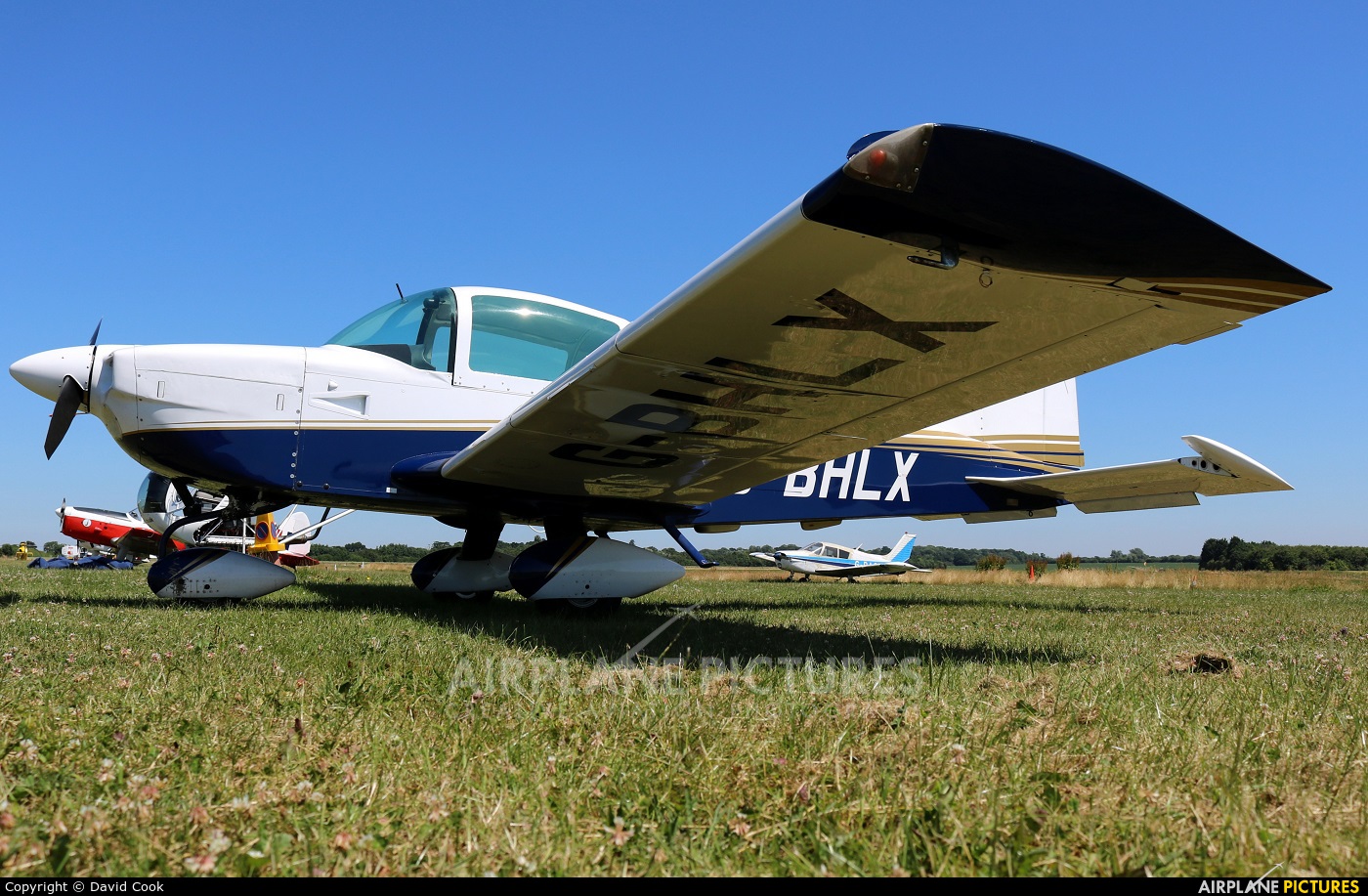 Private G-BHLX aircraft at Turweston