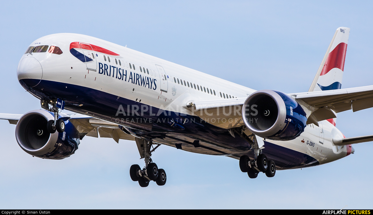 British Airways G-ZBKS aircraft at London - Heathrow