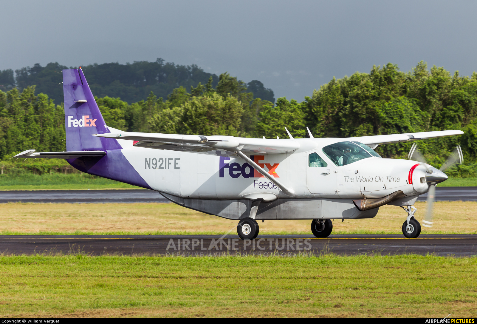 FedEx Federal Express N921FE aircraft at Martinique - Aimé Césaire