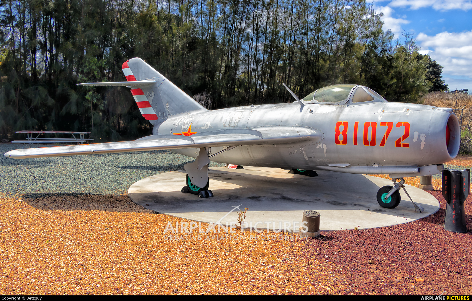 China - Air Force 81072 aircraft at Miramar MCAS - Flying Leatherneck Aviation Museum