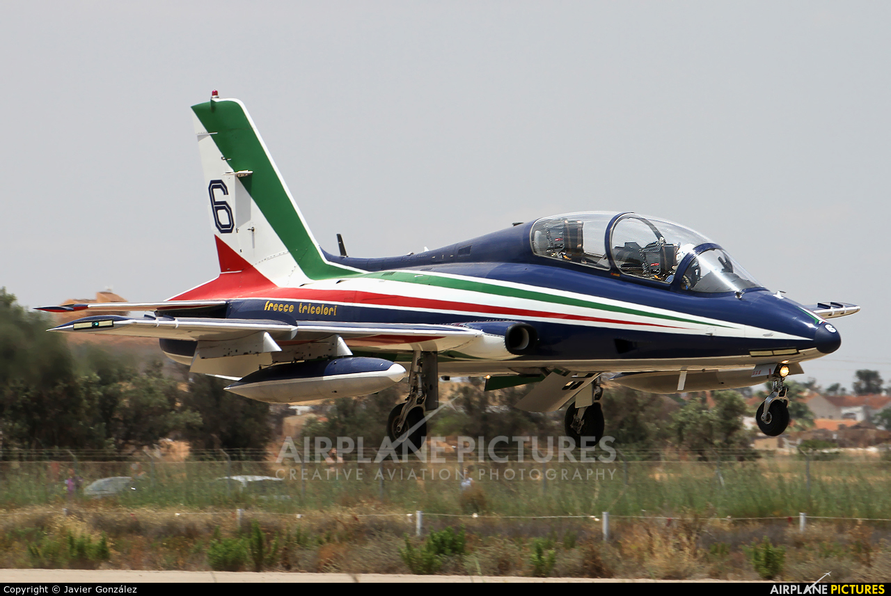 Italy - Air Force "Frecce Tricolori" MM54538 aircraft at Murcia - San Javier