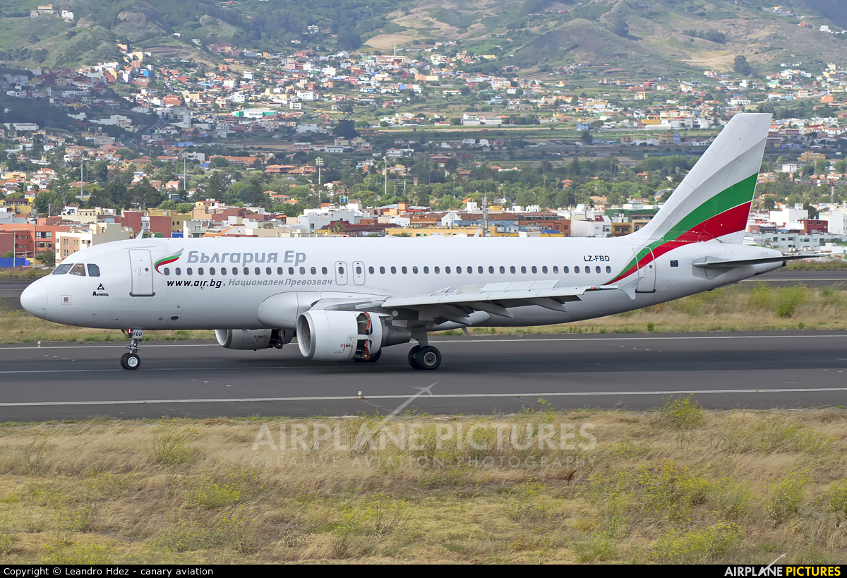 Bulgaria Air LZ-FBD aircraft at Tenerife Norte - Los Rodeos
