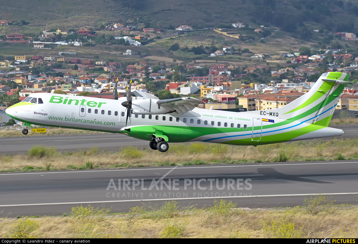 Binter Canarias EC-MXQ aircraft at Tenerife Norte - Los Rodeos
