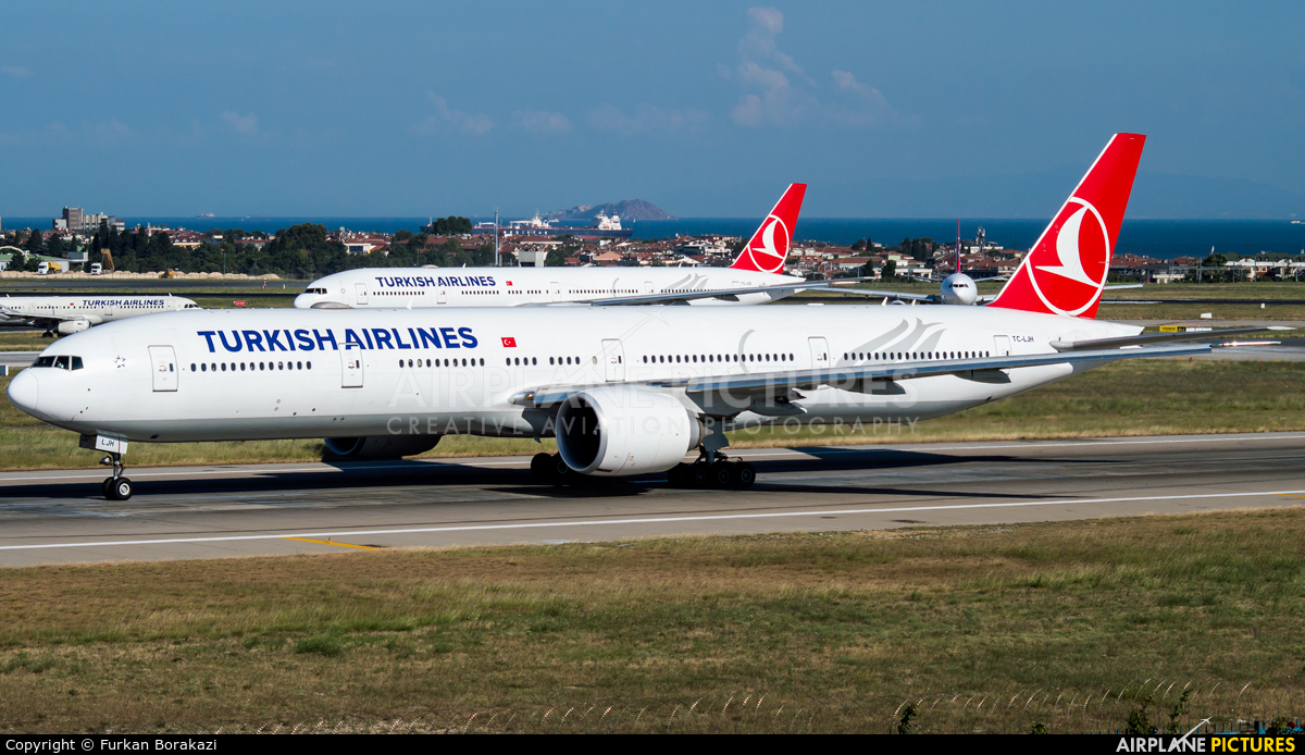 Turkish Airlines TC-LJH aircraft at Istanbul - Ataturk
